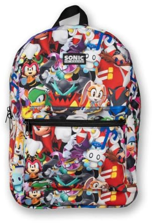 Sonic the Hedgehog Back To School Backpacks (Sonic Characters)
