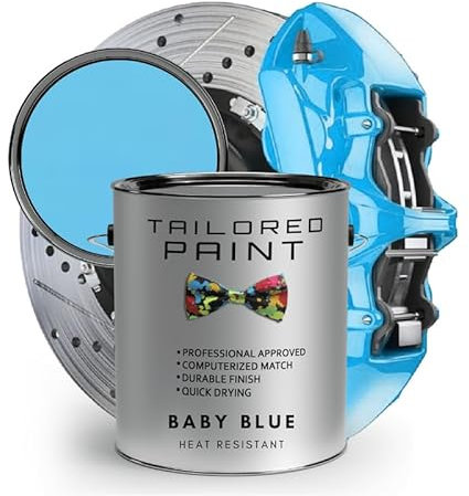 Baby Blue M-Sport Heat Resistant Brush On Caliper Paint 150ml