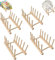 Wooden puzzle display stand, 4pcs Wooden Puzzle Display Stand, Puzzle Rack Puzzle Storage Rack, Puzzle Holder Collection puzzle lovers for Puzzles Organization Storage