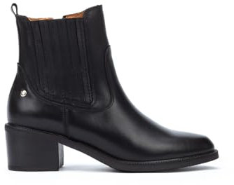 Pikolinos Stiefeletten mit Absatz in Leder BACAROT für Frauen Farbe Negro