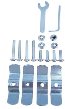 Universal Motorrad Gepäck Top Case Schwanz Box Schraube Abstandshalter Schrauben Set Untere Basis Platte Montage Grundplatte Halterung Zubehör