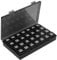 Eyeleaf Monthly Pill Box Organiser,4 Week 28 Day Large Pill Box Organiser,Pill Boxes,Pill Organiser with Dust-Proof Case for Vitamins/Fish Oils/Pill (Black)