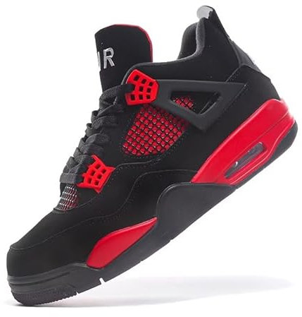 Aszeller Herren Damen Air 4 Skateboardschuhe Schuhe Laufschuhe Turnschuhe mit Luftpolster Walkingschuhe Basketballschuhe Sneaker Sportschuhe
