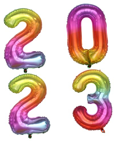 KOMBIUDA 1satz Folienballons Große Aluminium Zahlballons Jelly-farben Für Neujahr Shower Dekoration Leicht Wiederverwendbar Für Partys Fotos Und Mehr