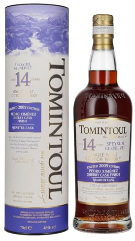 Tomintoul 14 Year Old 2009 PX Sherry Quarter Cask Finish