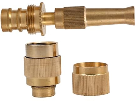 Gatuida Quick Connect Garden Hose Nozzle High Pressure Washer Spray Nozzles for Air Compressor Car Wash