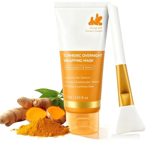 Peel Off Maske Gesicht,Gesichtsmasken & Gesichtskuren,Nachtpflege,Eine Dreifach Revitalisierende Formel Mit Kurkuma,Retinol Und Vitamin C,Hellt Den Skin Auf,Regeneriert Die Haut Sanft