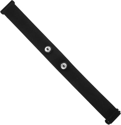 BETOOKY Brustgurt Herzfrequenz Sensorband Sport Monitor Gummiband Verstellbar Schwarz aus Weichem Nylon Puls Brustband für Fitness und Training