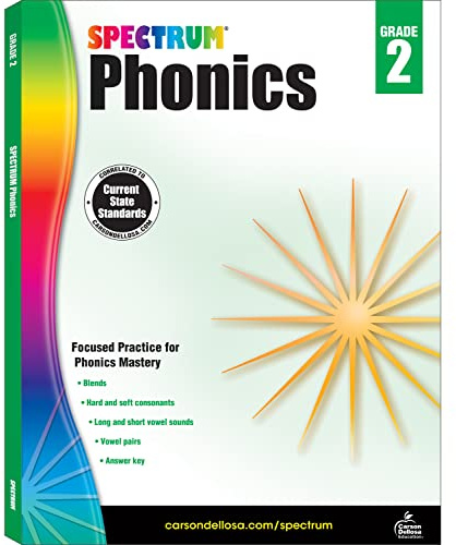 Spectrum Phonics, Grade 2: Volume 92