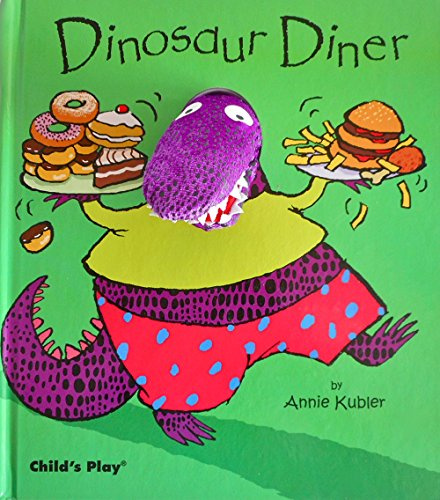 Dinosaur Diner-Finger Puppet Activity Book- (Finger Puppet Books)