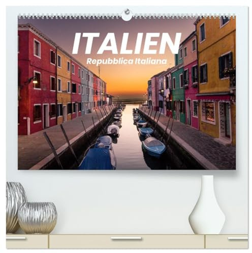 Italien - einzigartige Motive (hochwertiger Premium Wandkalender 2026 DIN A2 quer), Kunstdruck in Hochglanz: Entdecken Sie das bezaubernde Italien. (CALVENDO Orte)