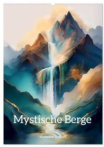 Mystische Berge (Wandkalender 2026 DIN A2 hoch), CALVENDO Monatskalender: Bergansichten, die Sehnsucht wecken. (CALVENDO Natur)