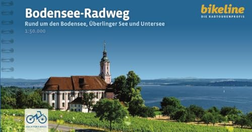 Bodensee-Radweg: Rund um den Bodensee, Überlinger See und Untersee. 1:50.000, 265 km, GPS-Tracks Download, LiveUpdate (Bikeline Radtourenbücher)