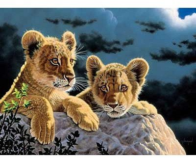 Ravensburger 16650 - Schimmel, Löwenbrüder, 2000 Teile