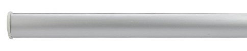 Liedeco Klappbare Beschwerung für Flächenvorhangstoff, Schiebevorhang | 1 STK Aluminium L 60 cm