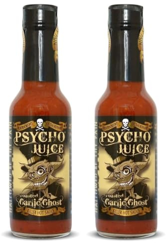 Psycho Juice Roasted Garlic Ghost Pepper (Pack of 2)