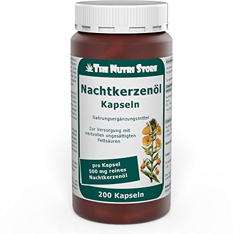 NACHTKERZENÖL 500 mg Kapseln 200 St Kapseln