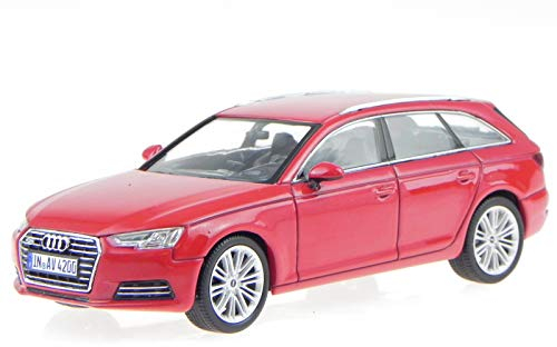 Spark Audi A4 B9 Avant 2015 Tango rot Modellauto 1:43