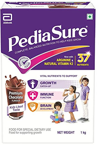 Abbott Pediasure chocolat 1 kg / 35.2oz - pot en plastique - pour les enfants de 2 à 10 ans