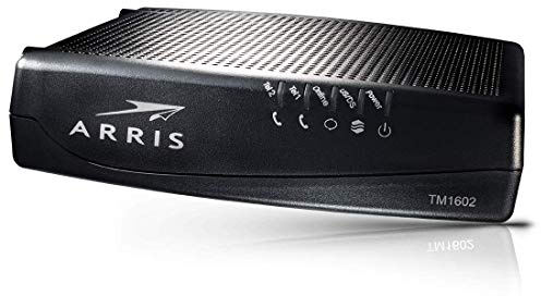 Arris Touchstone TM1602A DOCSIS 3.0 Upgradeable 16x4 Telephony Modem for TWC & OPTIMUM