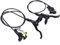 Zoom- HB-875 Scheibenbremse vorne & hinten hydraulisch 750mm & 1400mm Set MTB BMX schwarz