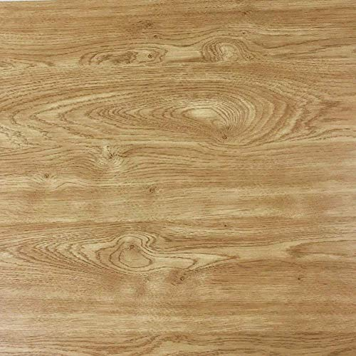 [12,56€/m²] Klebefolie Holz-Optik 200 x 67,5cm I Selbstklebende Folie für Möbel Küche & Deko I Selbstklebefolie hitzebeständig & abwaschbar I 3D Holz-Maserung Dekor (Herbst-Eiche)