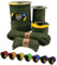 EdcX Paracord 4 mm, 35+ Volltonfarben (10 m, 15 m, 30 m, 50 m, 100 m, 300 m) | Ideal zum Basteln, Camping, Outdoor | 100% Nylonseil 4 mm| Taktische Schnur 550 Typ III (Moss, 50 m)