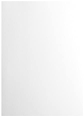 Vaessen Creative 2927-097 Florence Cardstock Papier, Weiß, 216 Gramm/m², DIN A4, 10 Stück, Glatt, für Scrapbooking, Kartenherstellung, Stanzen und andere Papierbasteleien