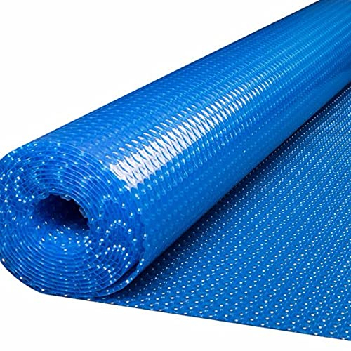 Pool Solarplane Poolheizung Blaue Solar-Poolabdeckungen, Rechteck Aufblasbar Schwimmbecken/Heizdecke für Eingelassene Pools, Hochleistungs-Whirlpool Winterplane (Size : 4m x 8m(13ft×26ft))