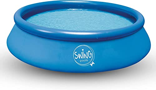 well2wellness® Quick-Up - Piscina para piscina (244 x 76 cm), color azul