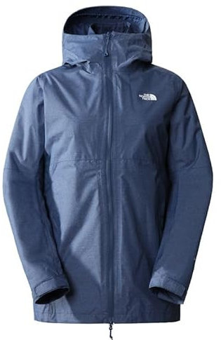 The North Face Hikesteller Jacket Shady Blue White Heather-Summit Navy M