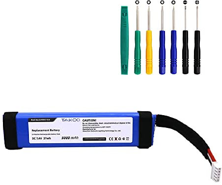 AUVTKALL Batterie de Remplacement pour Xtreme JBLXTREME GSP0931134 7.4V 5000mAh