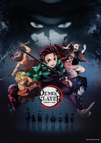 Peppermint Anime (Crunchyroll GmbH) - Demon Slayer - Kimetsu no Yaiba - Puzzle - 1.000 Teile - original & lizensiert, Silver