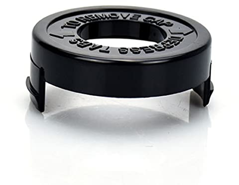 DAZZLEEX Couvercle de bobine de tondeuse à gazon, couvercle de bobine pour débroussailleuse pour Black & Decker GLC12 GL250 GL360