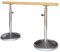 Ballettstange Mobile Ballettstange for den Haushalt, Edelstahlsockel und Holzhebel, geeignet for Tanzstudios/Schulen/Turnhallen (Size : 2.5M/8.2FT)