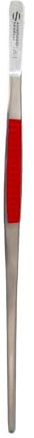 Ambrogio Sanelli, Pinza Chef, Pinza Cucina Professionale, in Acciaio Inox con Inserti in Silicone Rosso per Carne Cruda, Resistente, Lavabile in Lavastoviglie, HACCP Ready, 30 cm
