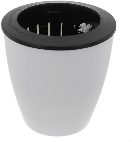 Lazy Blumentopf Blumentopf Kunststoff Selbstbewässernder Topf für Zuhause Tischdekoration (M)