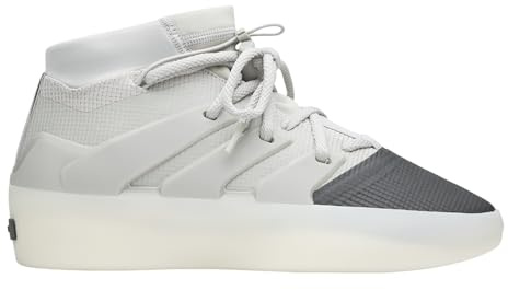 adidas Fear of God x Athletics I Basketball Lace Up Sneakers, Sesame/Carbon, 10.5