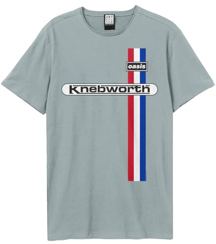 Amplified Unisex Adult Knebworth Oasis T-Shirt (XL) (Strange Blue)