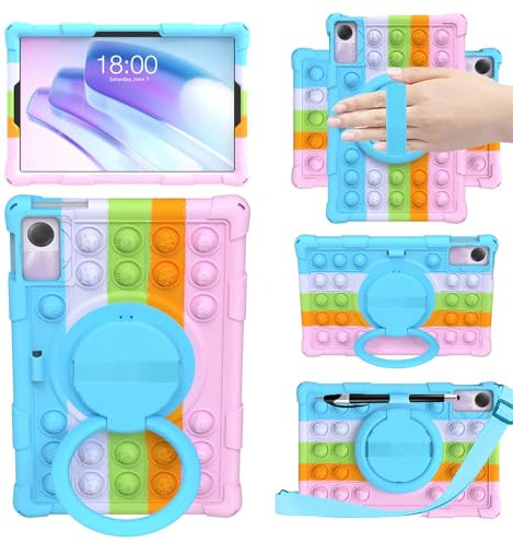 EspZanthic Custodia Cover Universale Tablet 11 Compatibile con TECLAST T50/T50HD, Blackview Tab16/Tab16Pro, DOOGEE U11/T30S/T30SE/T30 Pro, OUKITEL OT8/OT11, Lville 11, YESTEL 11