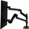 Ergotron – LX Pro Premium Vertical Stacking Dual Monitor Arm, VESA Desk Mount – for 2 Monitors Up to 27 Inches, 4 to 22 lbs Each – Matte Black