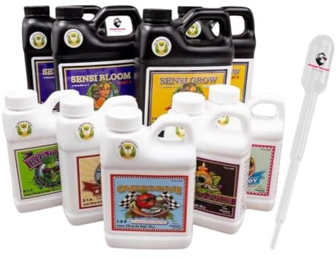 DAMPF MIT STIL - Advanced Nutrients Starter Kit + ★Goody★ Düngerset Dünger set Grow Dünger Set Autoflower Dünger Blüte Dünger WachstumDünger Grow Bloom