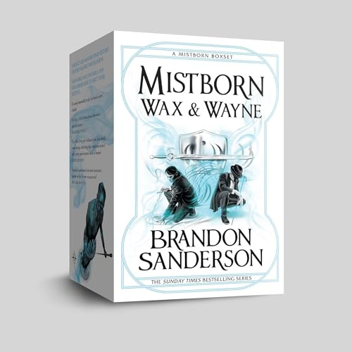 Mistborn Wax & Wayne The Complete Series: The Alloy of Law, Shadows of Self, The Bands of Mourning, The Lost Metal