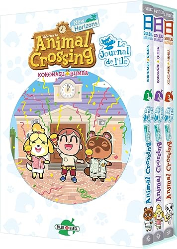 Animal Crossing - Le Journal de l'île - Coffret T01 A T03: Tomes 1 à 3