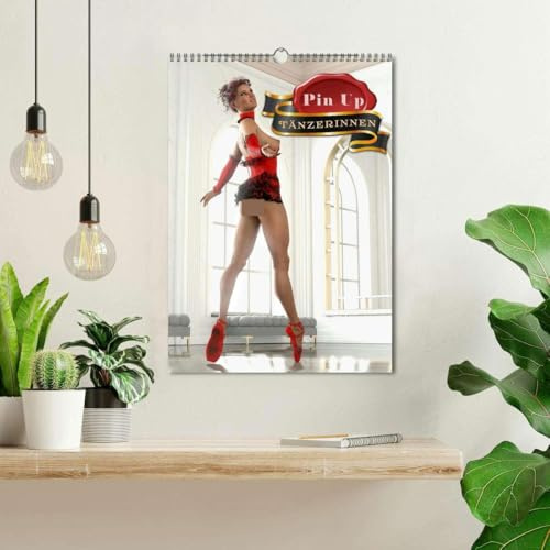 Pin Up Tänzerinnen (Wandkalender 2026 DIN A3 hoch), CALVENDO Monatskalender: Die Kunst des Tanzes mit einem erotischen Hauch. (CALVENDO Erotik)
