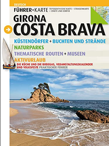 Costa Brava, führer + karte: Girona (Guia & Mapa)