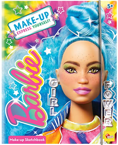 Lisciani - BARBIE - Skizzenbuch Make-up - BARBIEs Make-up - Kreatives Spiel - Kosmetiktasche - Kunst Des Schminkens - Spiegel Inbegriffen - Für Mädchen ab 5 Jahren