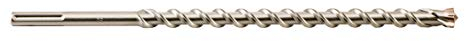 Metabo 6.23325.00 Punta da Martello Riportata in Metallo Duro con Codolo SDS-Plus, 22X400 mm, 4 Taglienti
