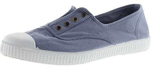 Victoria Tennis 1915 Anglaise Toile TEINTÉE DREC & ÉLASTIQUE Azul 22