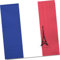 20 Papierservietten im * FRANKREICH * für Party und Geburtstag von DH-Konzept // Servietten Napkins Feier Set Mottoparty Rot Weiß Blau Eifelturm France French